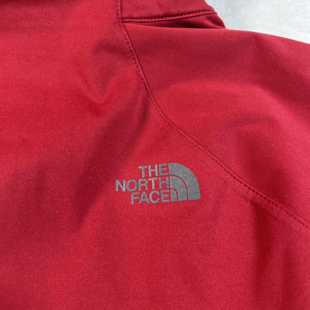 The North Face Isolite Jacket Womens M‎ Red Softshell  Zip Windbreaker Running - Picture 8 of 9